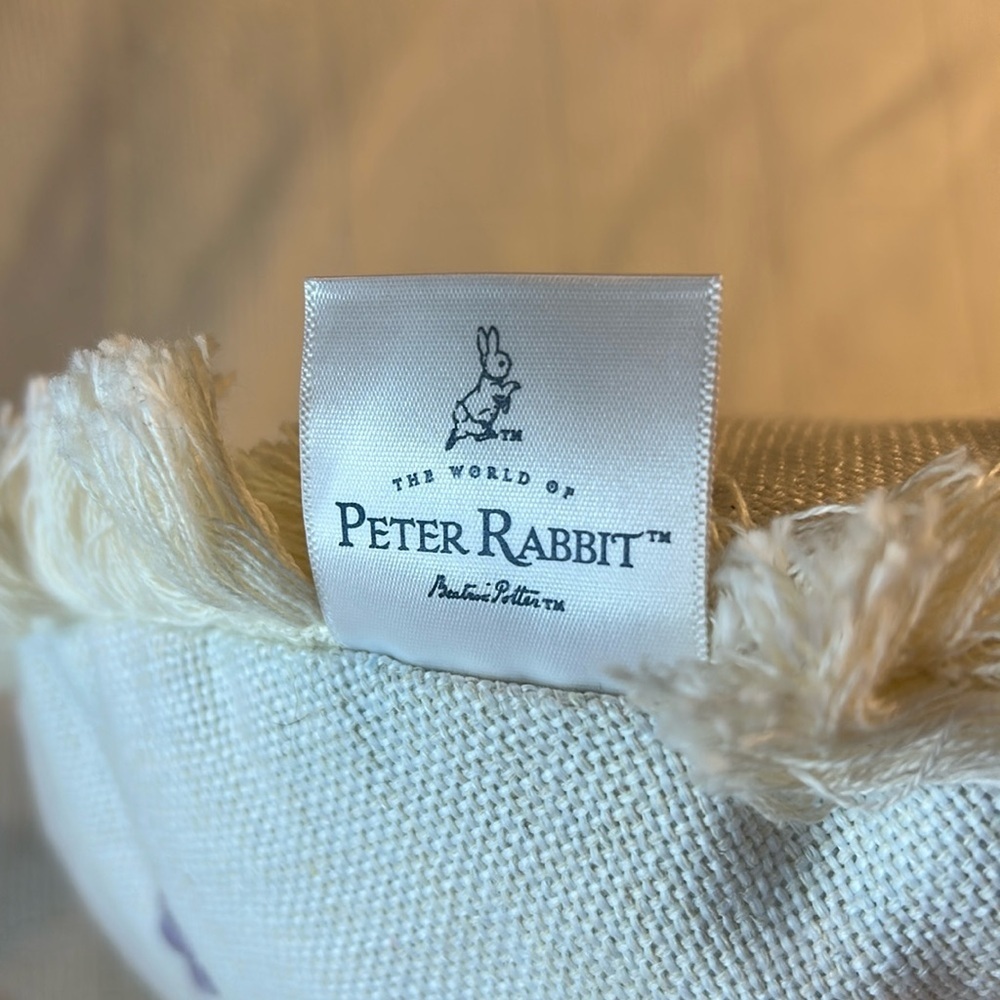 Peter Rabbit Decorative Round Pillow 16” - Picture 3 of 6